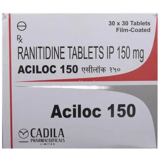 aciloc 150mg tablet 30's
